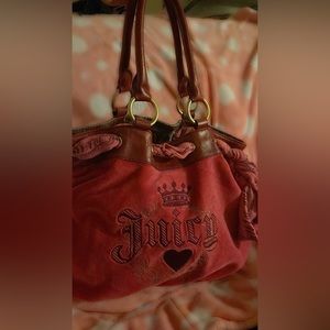 PINK JUICY COUTURE LARGE HAND BAG